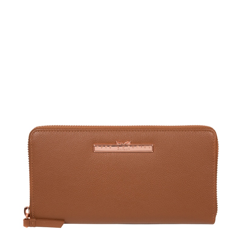 'Nardini' Tan Leather Purse