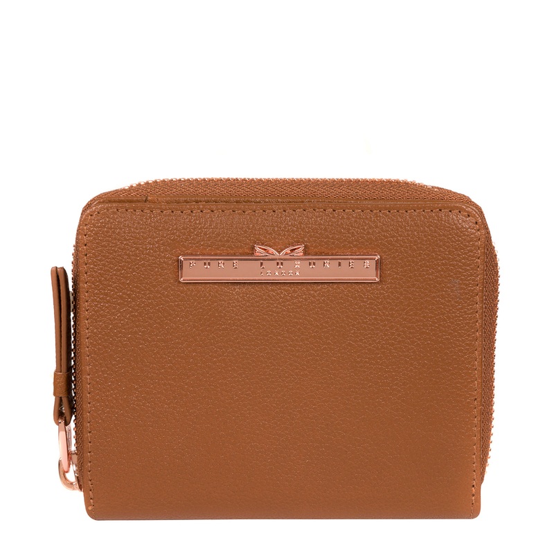 'Piper' Tan Leather Purse