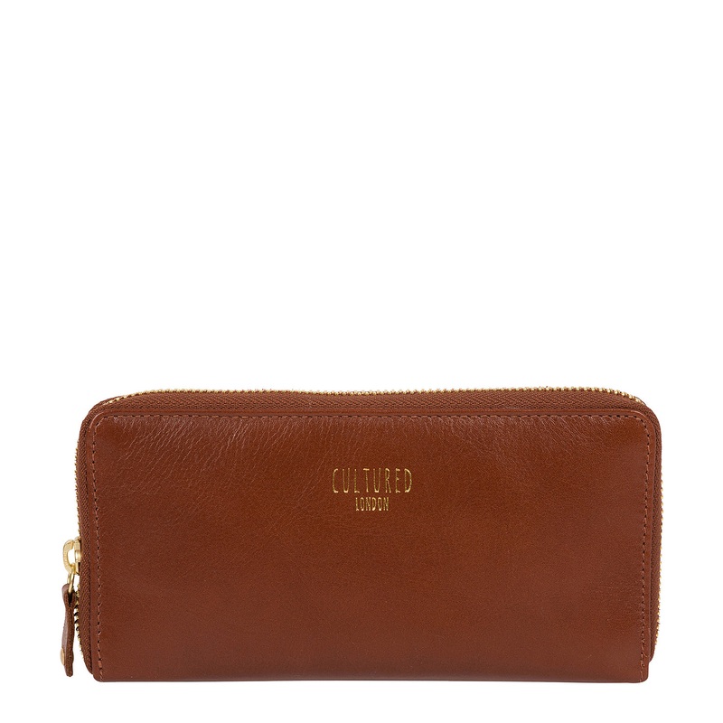 'Tabitha' Saddle Leather Purse