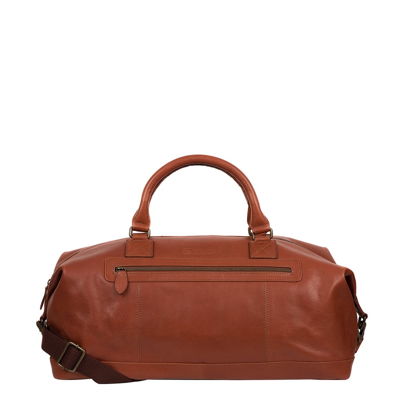 'Shuttle' Treacle Leather Holdall