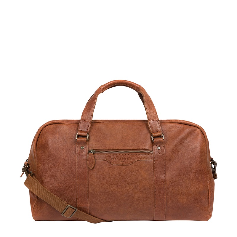 'Snowdon' Tan Leather Holdall