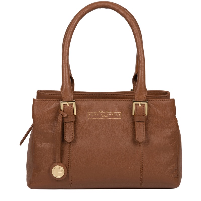 'Astley' Tan Leather Handbag