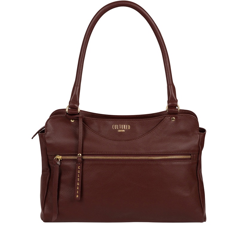 'Shadwell' Rich Chestnut Leather Handbag