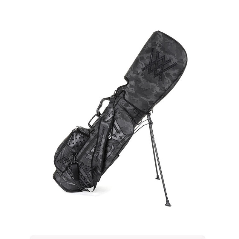 ANEW Golf: Dark Camo Stand Bag - Black
