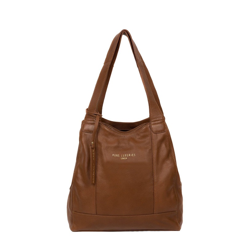 'Highbury' Saddle Tan Leather Handbag