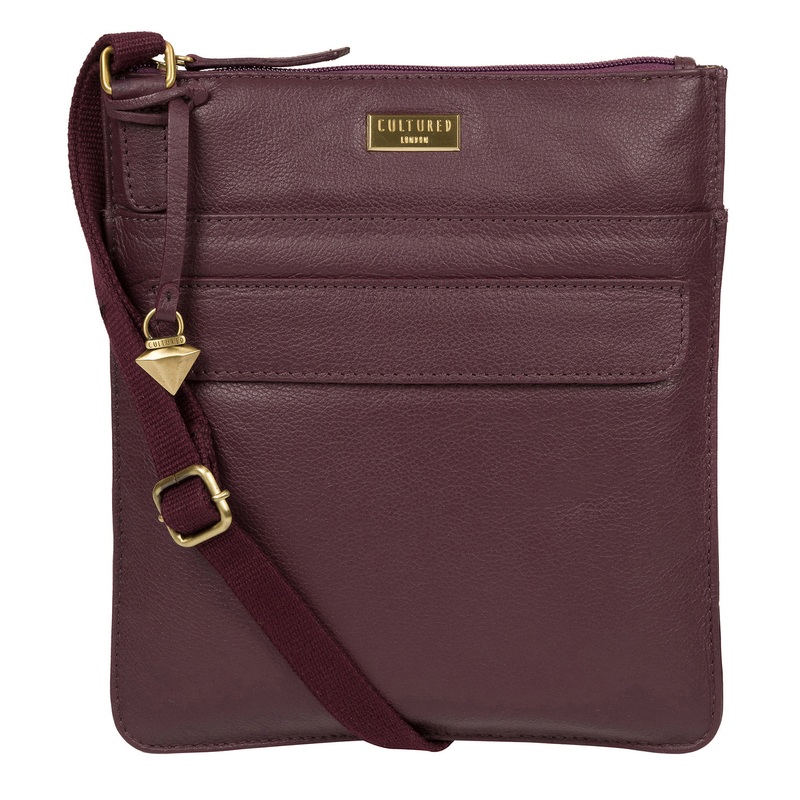 'Nevaeh' Fig Cross Body Bag