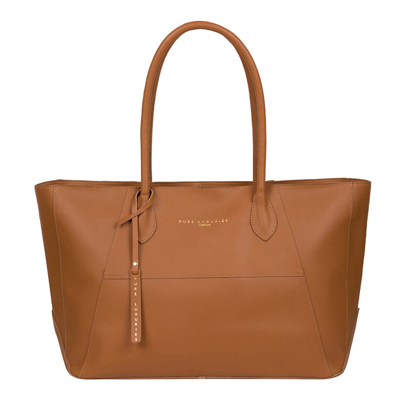 'Storrington' Saddle Tan Vegetable-Tanned Leather Tote Bag