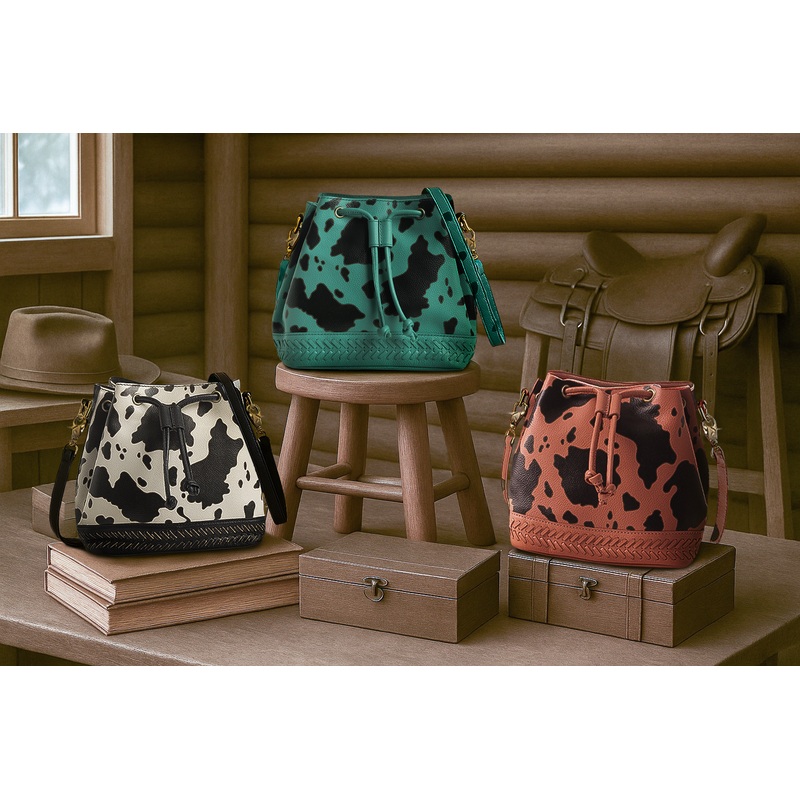 Ranch Holstein Heritage Bucket Bag Variant Combo