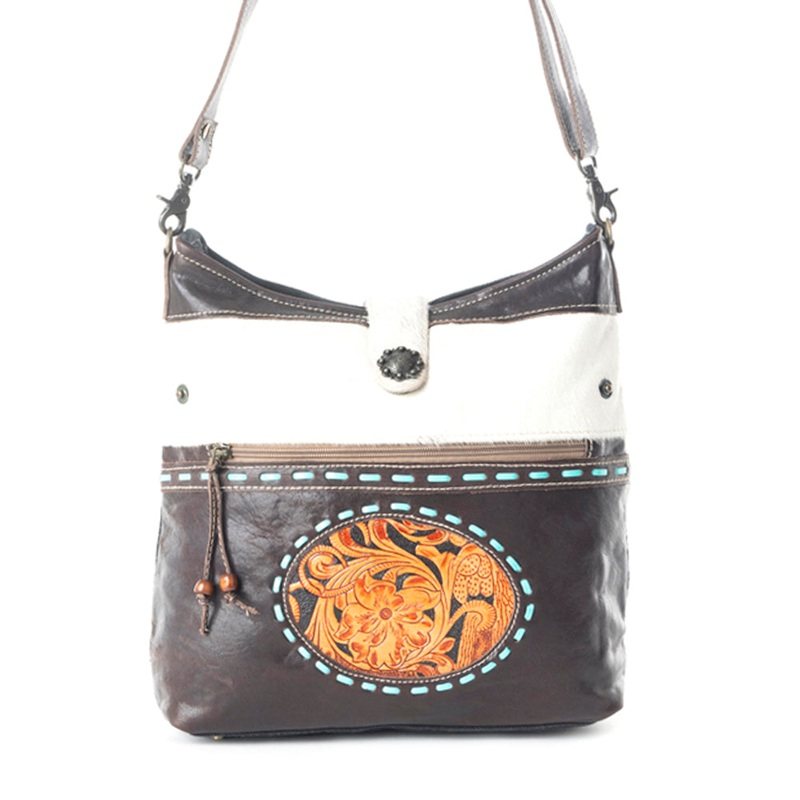 Rusted skies Hand-Tooled Bag