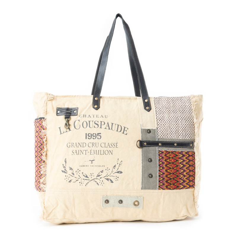 Sundown River Vintage Weekender Bag