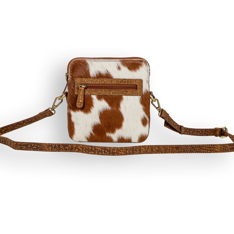 Swift Rider Leather Hairon Bag