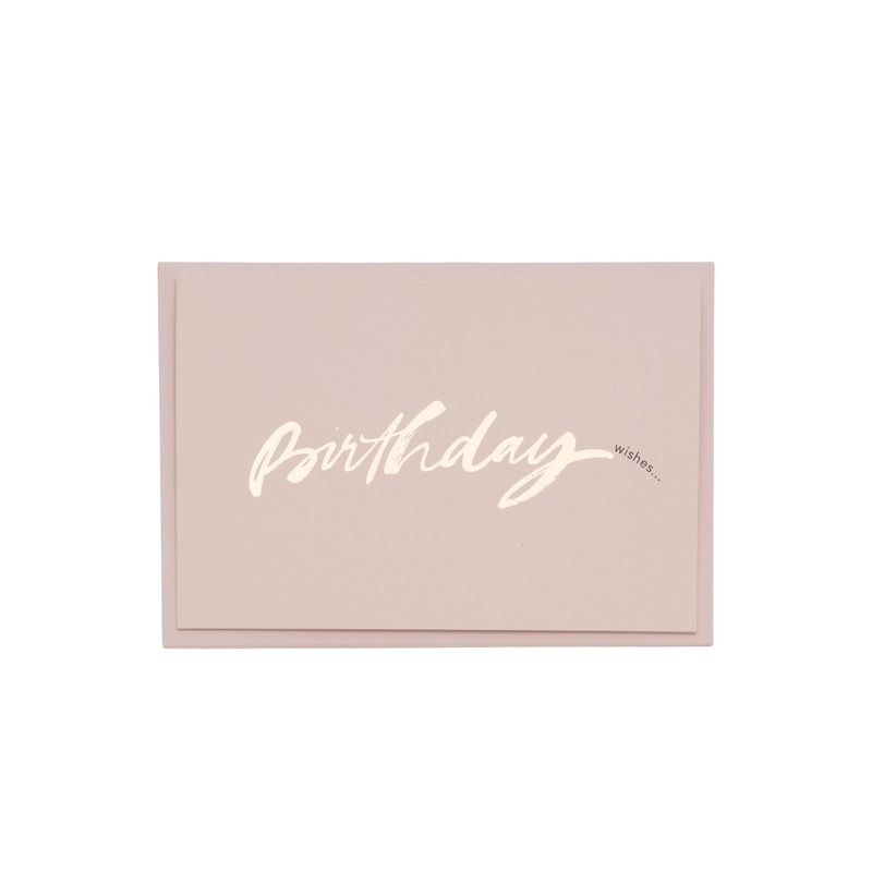 Mocha Nicki Greeting Card - Birthday Wishes