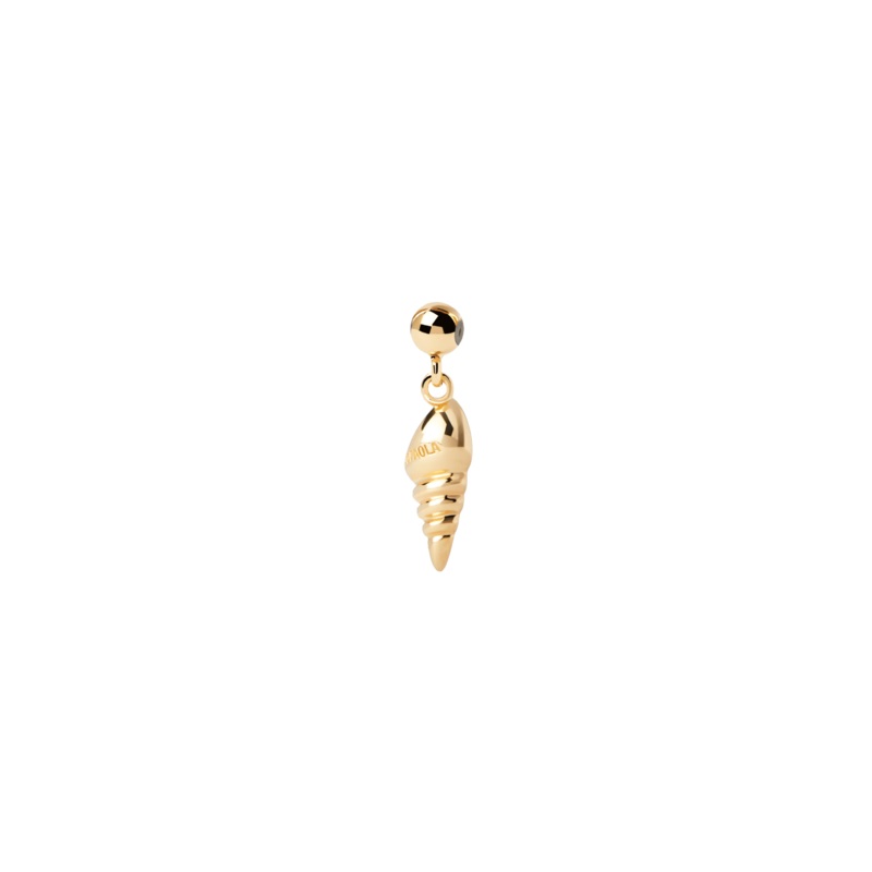 PDPAOLA Shell Charm - Gold