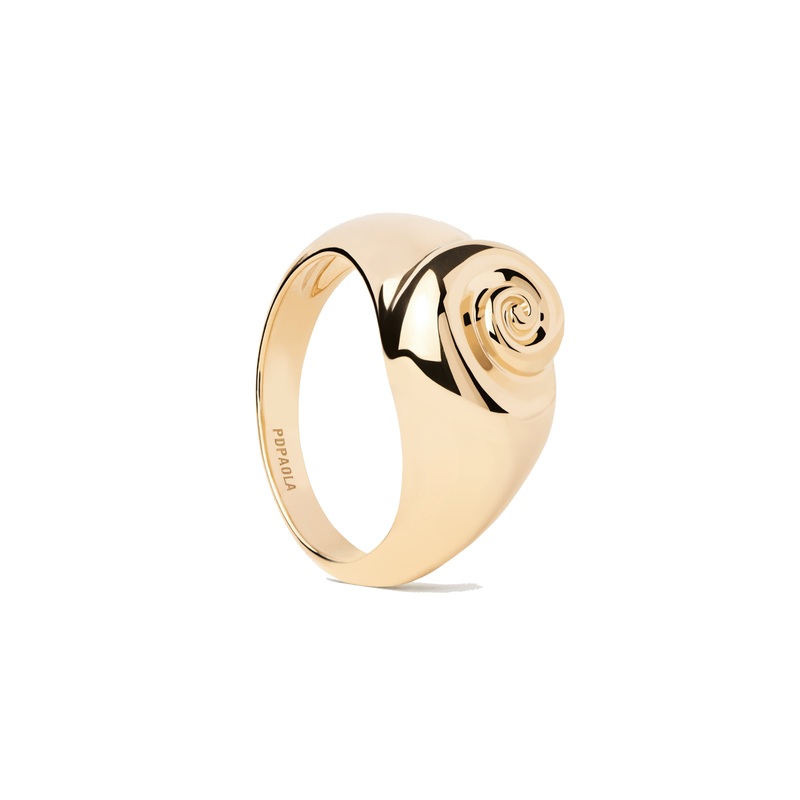 PDPAOLA Shell Ring - Gold