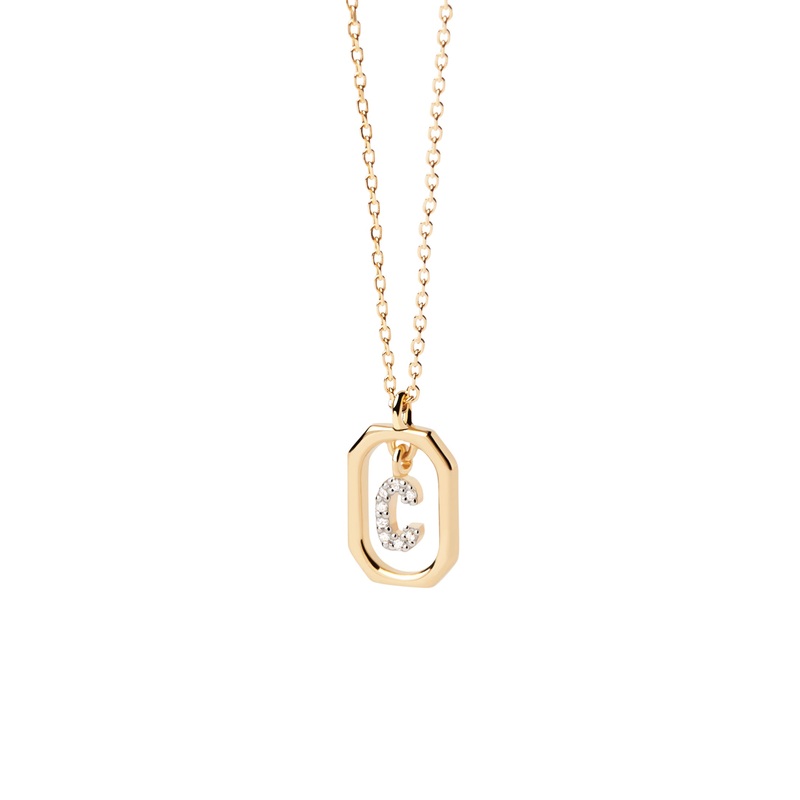 PDPDAOLA Mini Letter 'C' Necklace