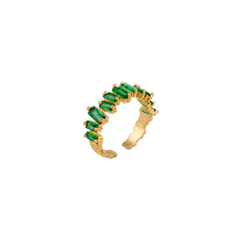 Zahar Penelope Ring - Green