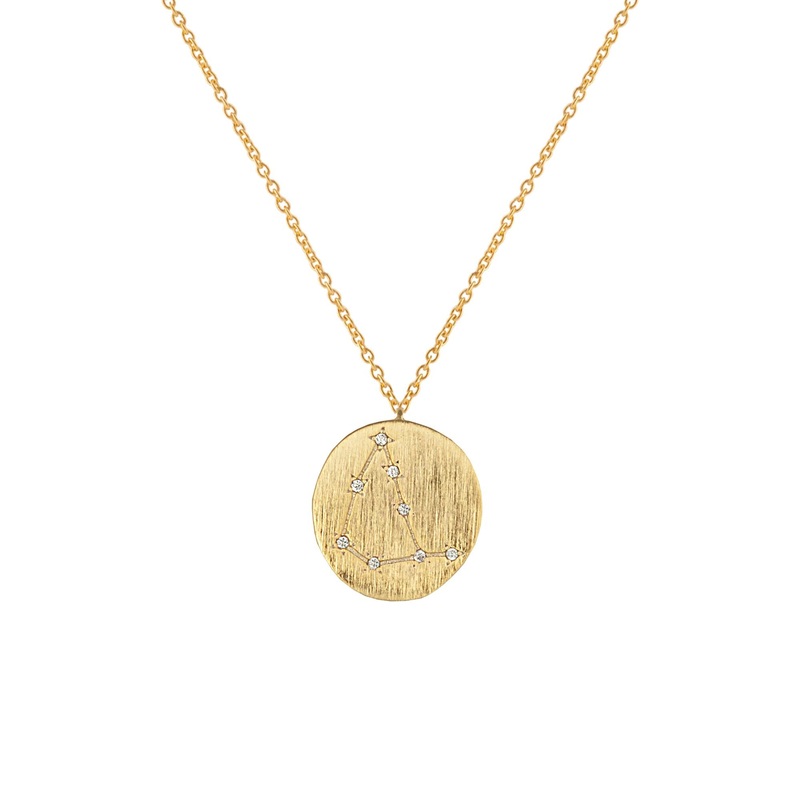 Zahar Zodiac Necklace - Capricorn