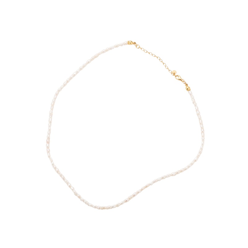 Mocha Reborn Benny Necklace- Pearl