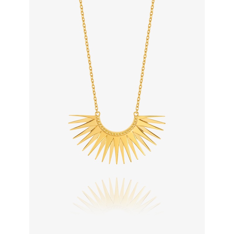 Rachel Jackson Rising Sun Necklace - Gold