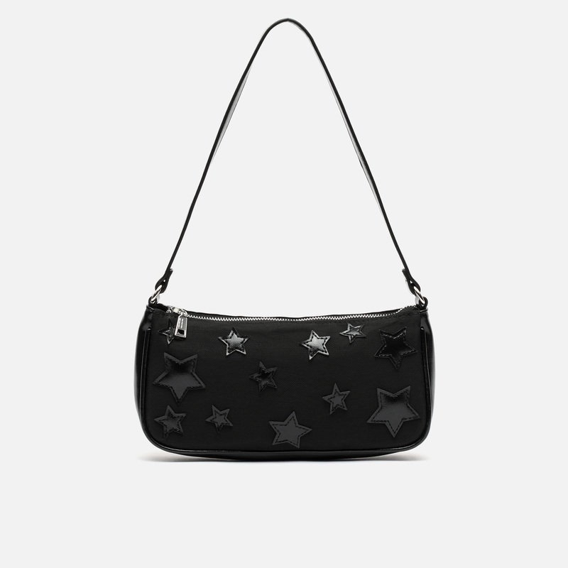 Tapu bolso de fiesta de hombro con estampado de estrellas