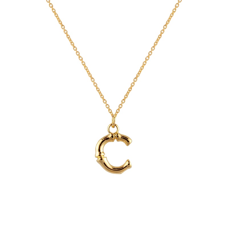 Zahar Initial Necklace - C