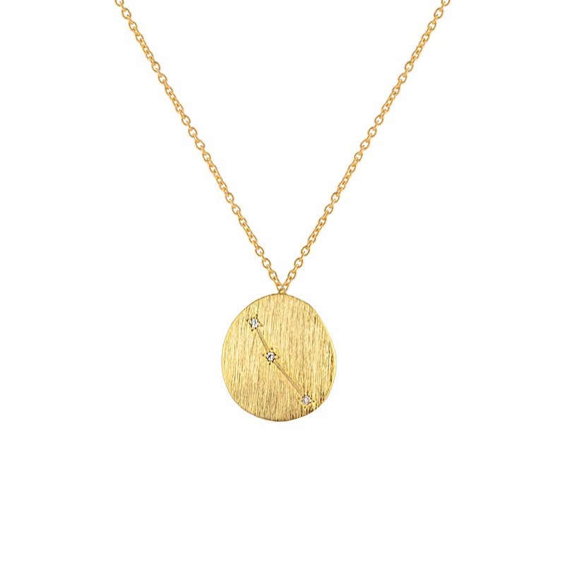 Zahar Zodiac Necklace - Aries