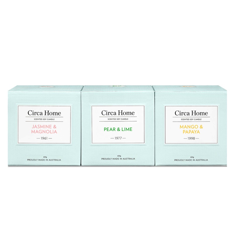 Circa Home Mini Candle Trio 3 x 60g