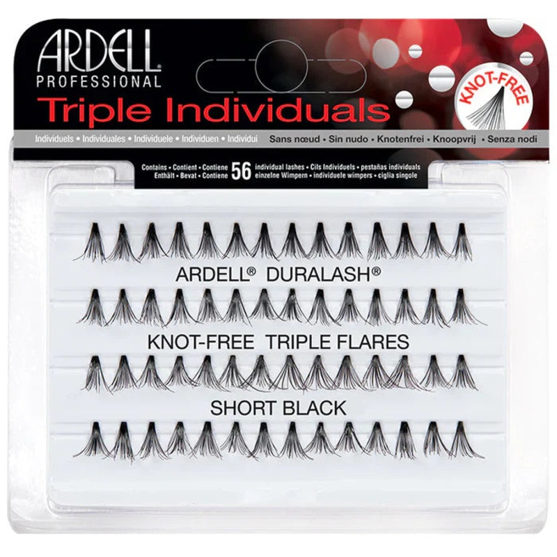Ardell Triple Individuals - Short Black