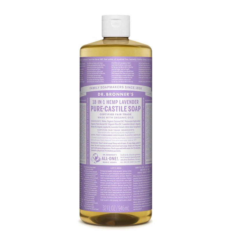 Dr. Bronner's Pure Castile Liquid Soap - Lavender 946ml