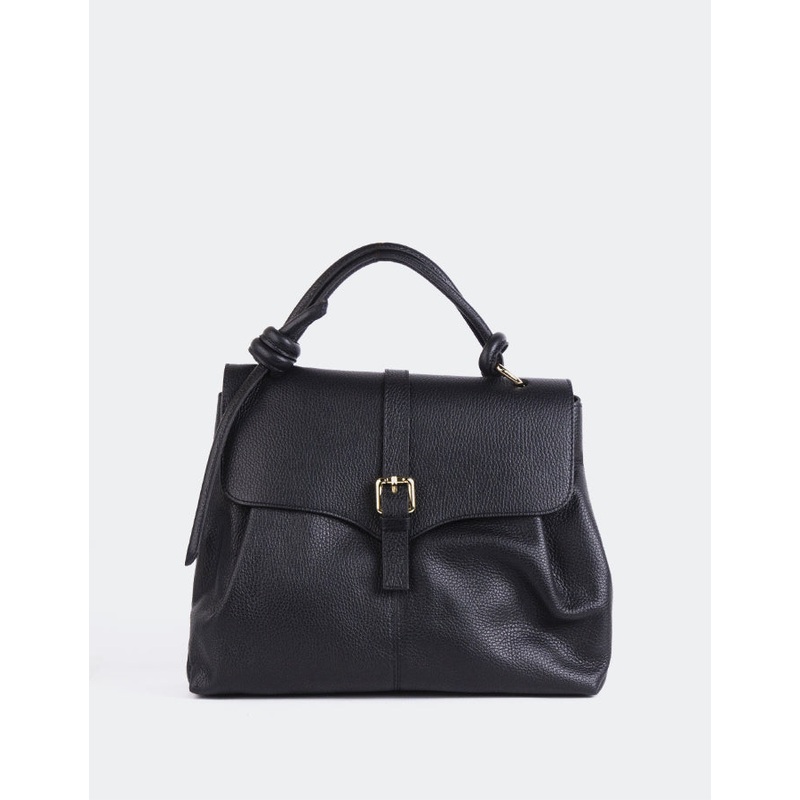 Verone Black Leather