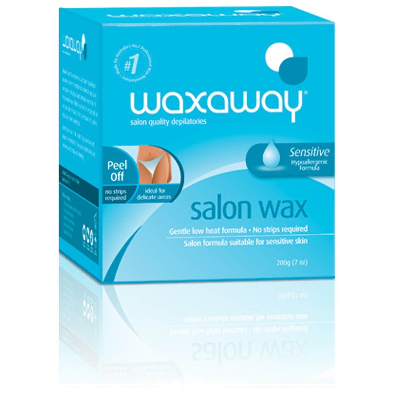 Waxaway Salon Wax Sensitive Hypoallergenic Formula 200g