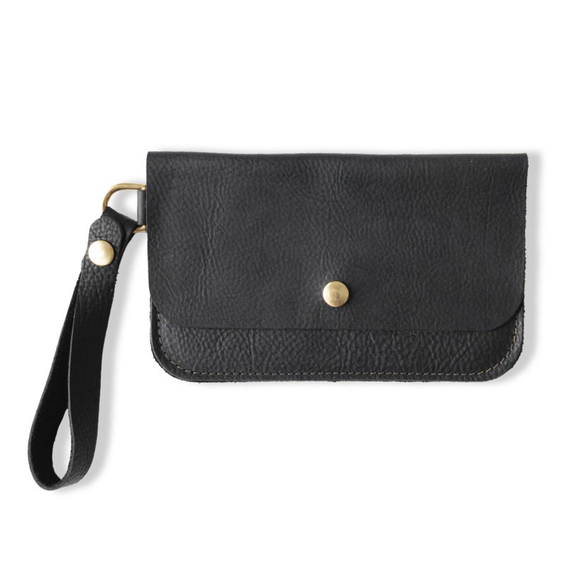 Black Kodiak Wristlet Clutch