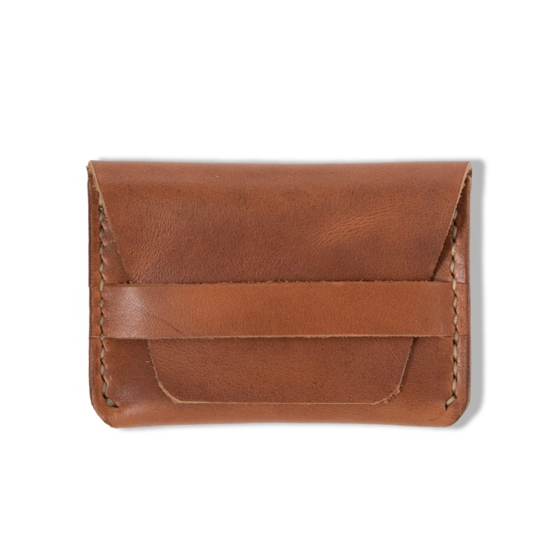 Cognac Flap Wallet