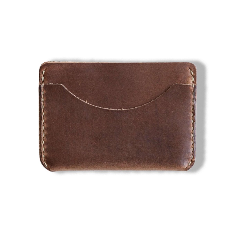 Natural Chromexcel Card Case