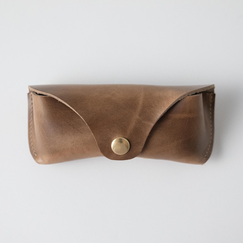 Natural Chromexcel Sunglasses Case