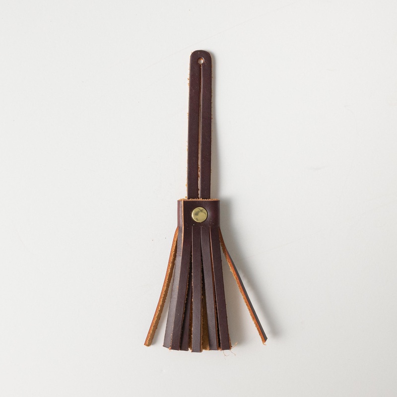 Oxblood Leather Tassel