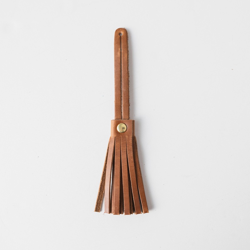 Sesame Double Shot Leather Tassel