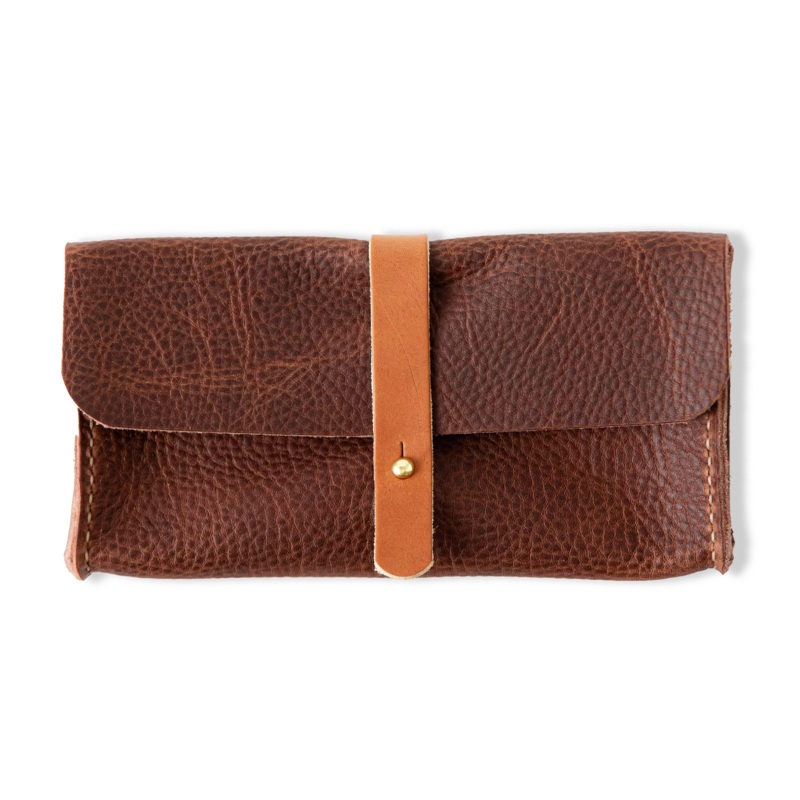 Tan Kodiak Clutch Wallet