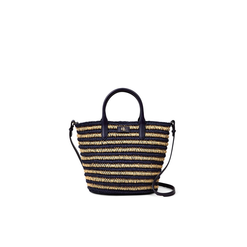 Brie 22 Medium Straw Tote Bag