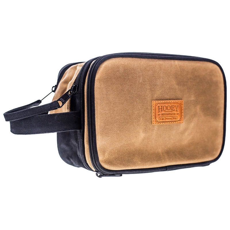 "Dopp Kit" Brown/Black Aztec Interior