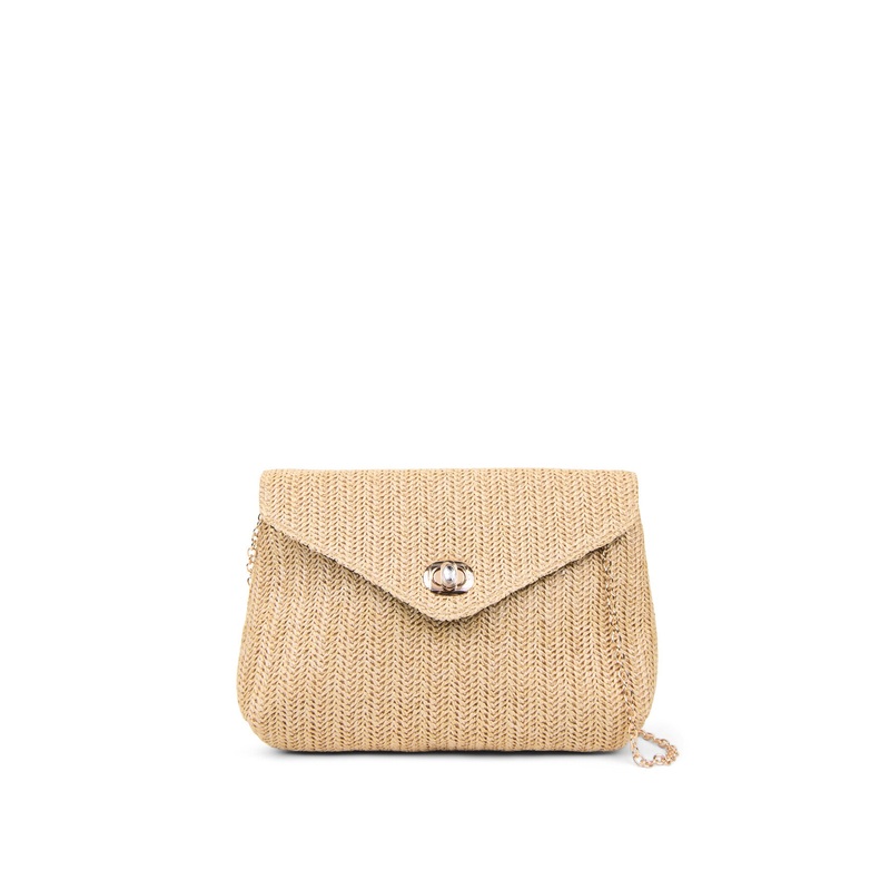 Raffia Clutch Bag