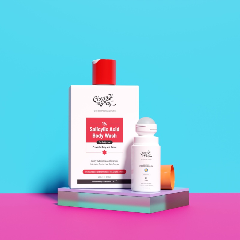 Roll On (Aqua) + Acne Control Body Wash