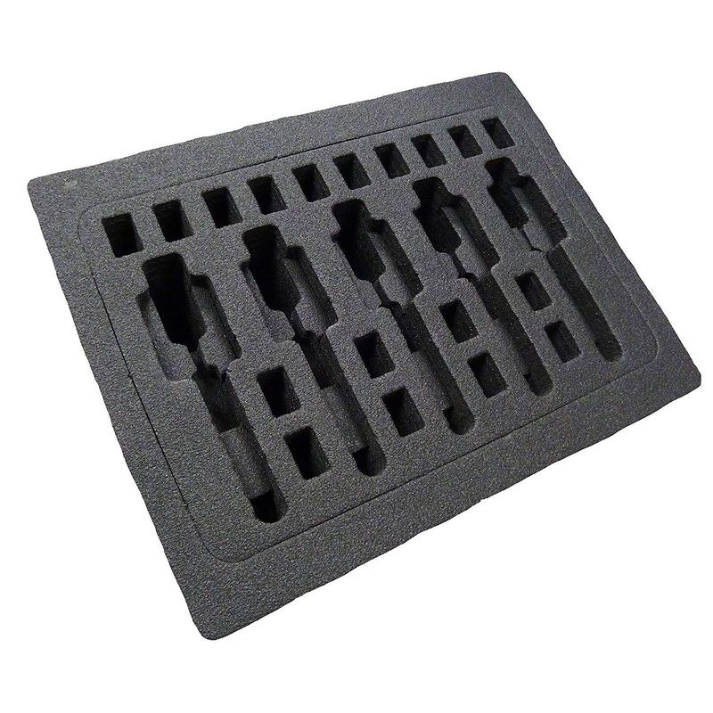 Pelican 1520 5-Pistol Foam Insert with Convolute Lid Foam
