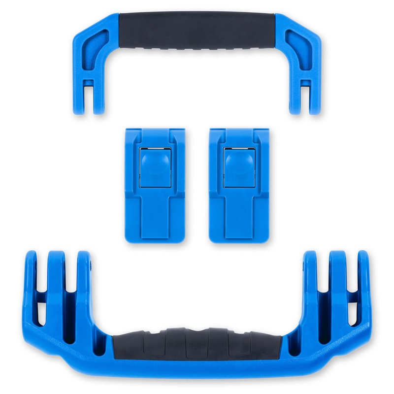 Pelican 1535 Air Replacement Handles & Latches Set - Blue