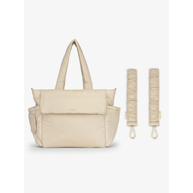 Diaper Tote Bag with Stroller Straps