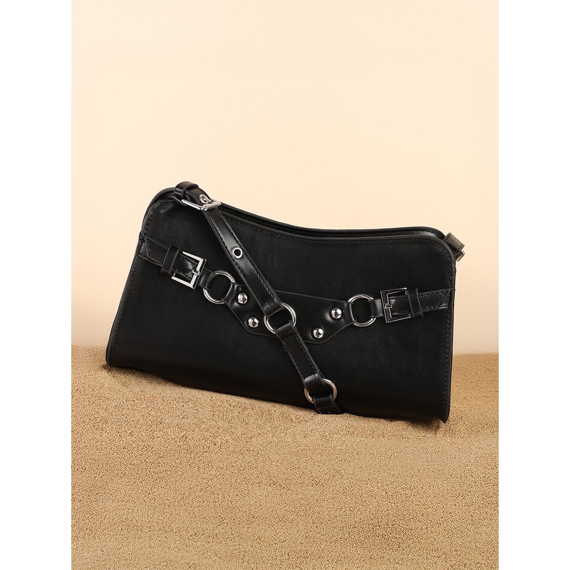 The Dallas Sling Bag - Onyx Black