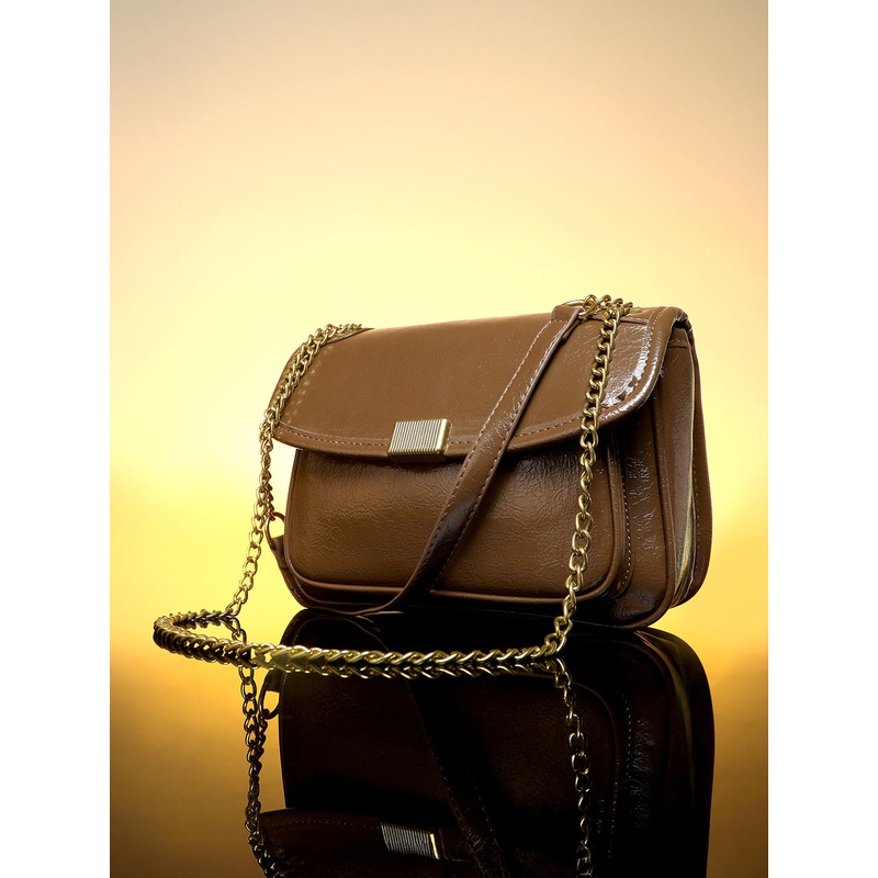 The Diem Sling Bag - Chocolate Brown