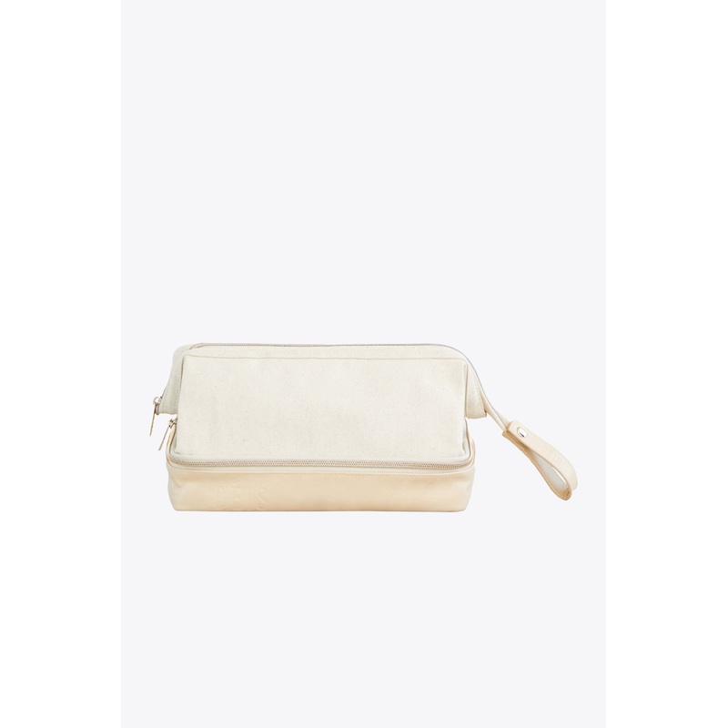 The Dopp Kit in Beige