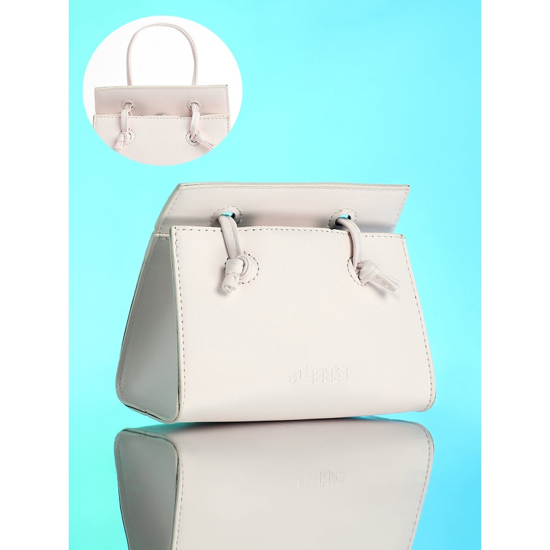 The Mini Piaga Sling Bag - Daisy White