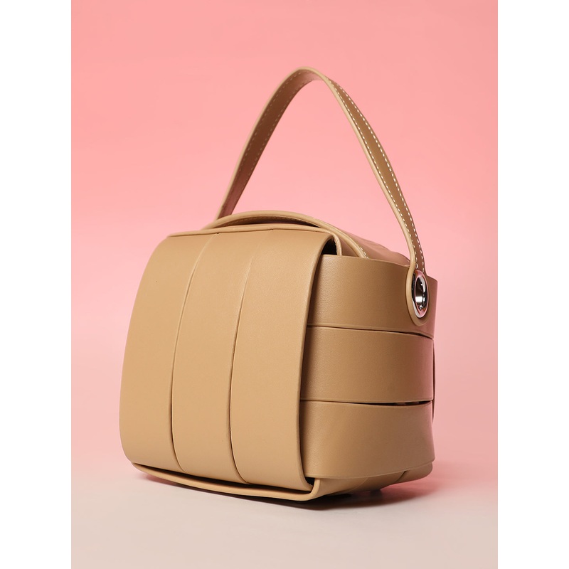 The Panel Verva Hand Bag - Sand Beige